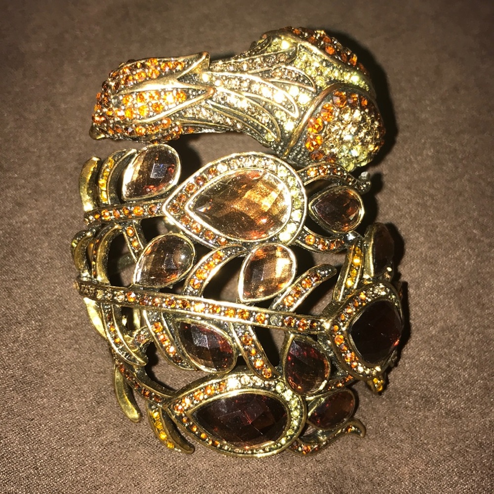 Peacock bracelet